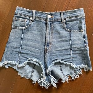 REVICE DENIM STAR SHORTS